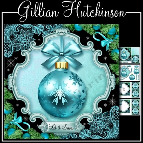 The Blue Christmas Bauble