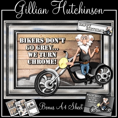 Bikers don`t go Grey