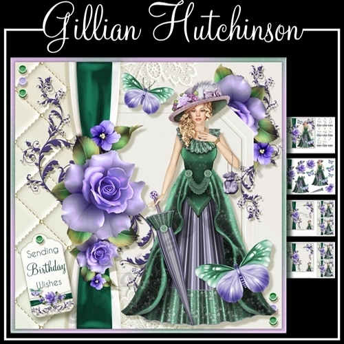 The Green Satin Dress