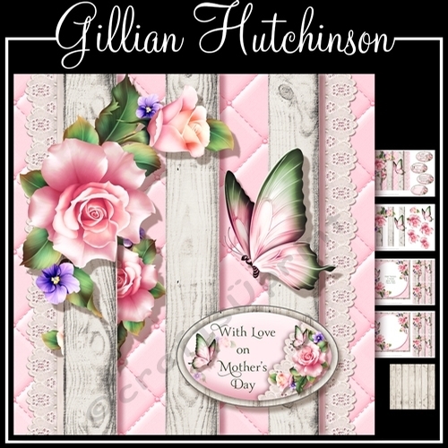 Pink Woodland Butterfly