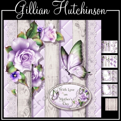 Lilac Woodland Butterfly