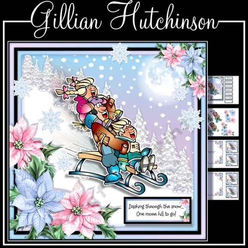 Dashing through the snow...One more hill to go!