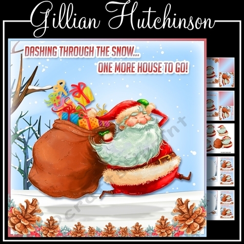 Dashing through the snow...One more house to go!