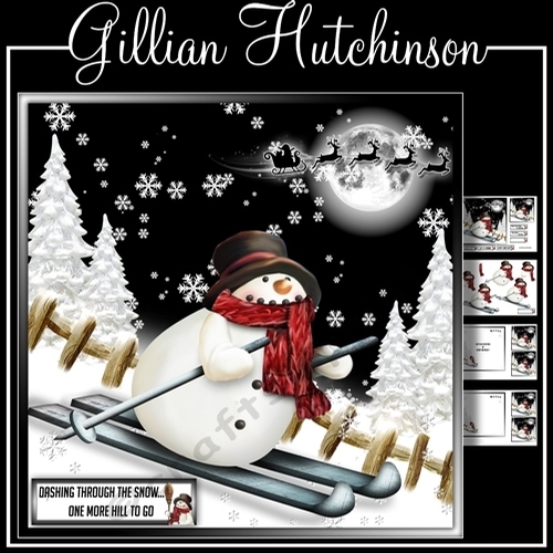 Skiing by with a Christmas Hi!