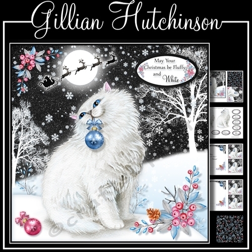 May Your Christmas be Fluffy & White!