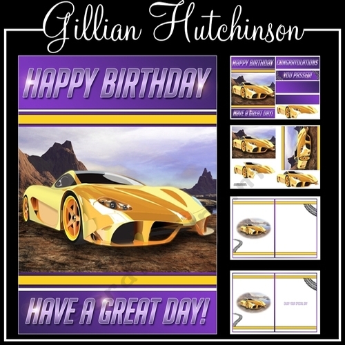 The Yellow Sports Car