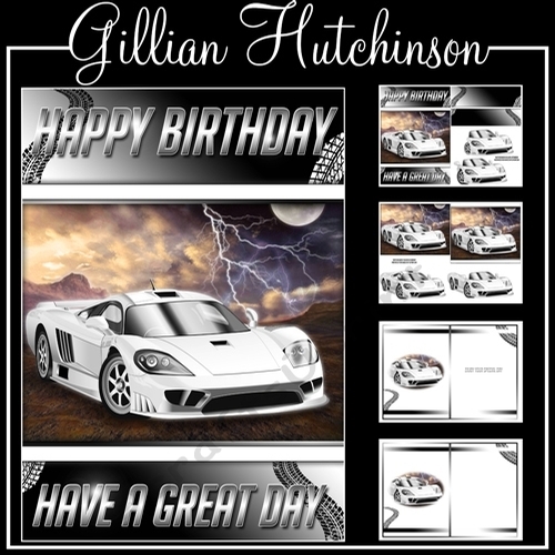The White Sports Car