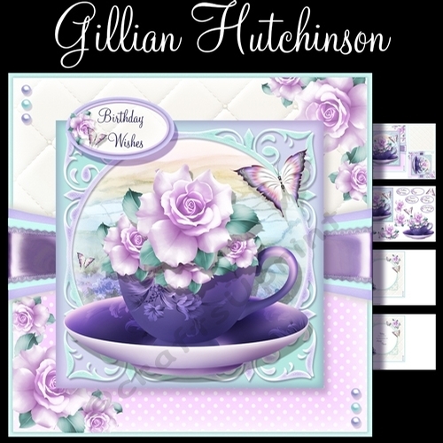 The Lilac Rose Teacup