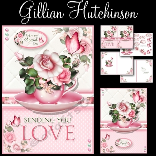 Sending You Love - Pink Teacup