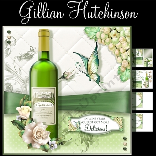 7x7 Drink White Wine Responsibly...Don`t Spill it!