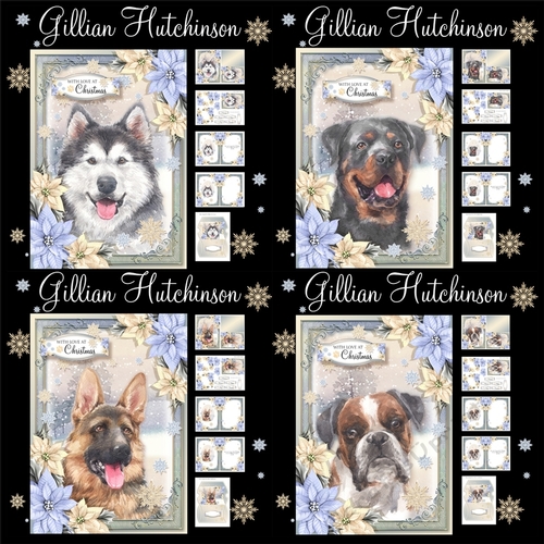 Christmas Dogs Bumper Kit Three