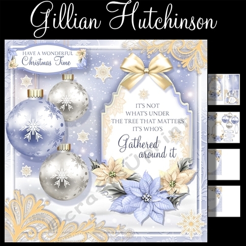 The Blue Christmas Bauble
