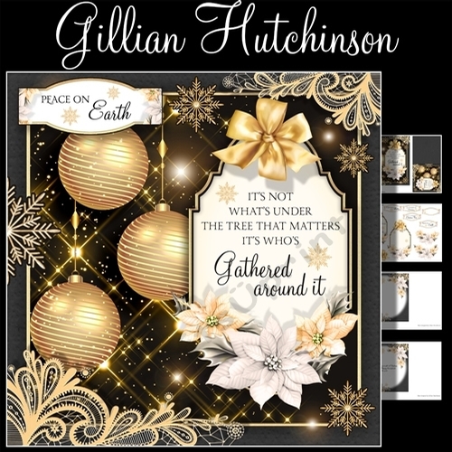 The Golden Christmas Bauble