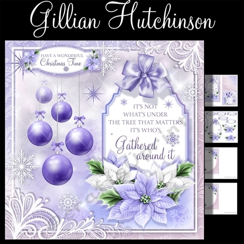 The Lilac Christmas Bauble