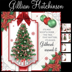 The Red Christmas Tree 7x7