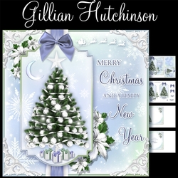 The Silver Christmas Tree 7x7