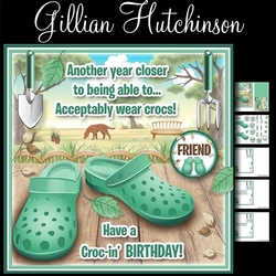 Have a Croc-in Birthday! (Male)