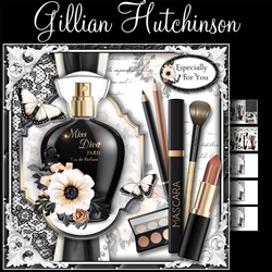 The Elegant Black Perfume Bottle