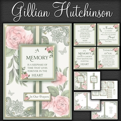 Meaningful Words - A5 Sympathy Peony