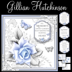 Soft Blue Sympathy Rose