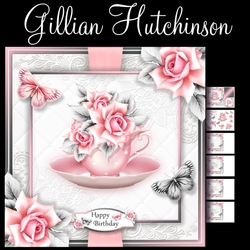The Pink Rose Teacup