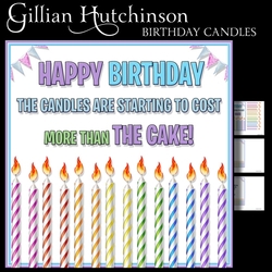 Birthday Candles 7x7
