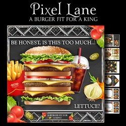 A Burger Fit For a King