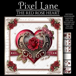The Red Rose Heart