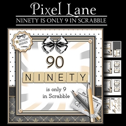 90 Is Only 9 In Scrabble (Male)