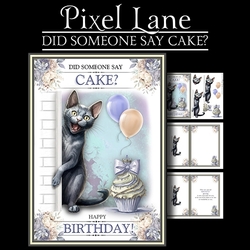Did Someone Say Cake? (Cat)