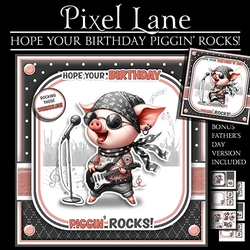 Hope Your Birthday Piggin Rocks!