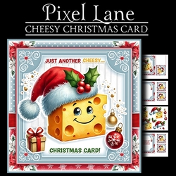 Cheesy Christmas card