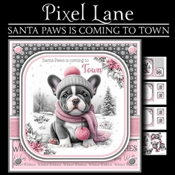 Santa Paws Is Coming To Town (Female French Bulldog)