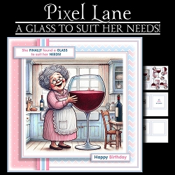 A Glass To Suit Her Needs! 