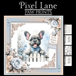 Paw Prints (French Bulldog)