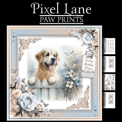 Paw Prints (Golden Retriever)