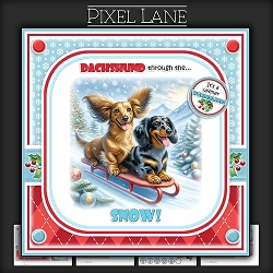 Dachshund Through The Snow!