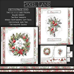Decoupage Duo: Peace On Earth