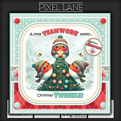 A Little Teamwork Makes Christmas Sparkle!