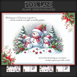Snowman Smiles Coming Your way This Christmas day