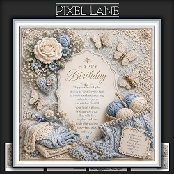 Knitting Birthday Wishes