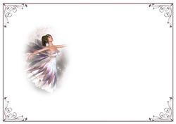 Pink Fairy Ballerina Insert