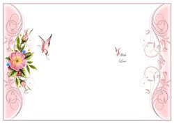 With Love Butterfly Heaven Insert