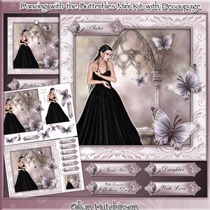 Dancing with the Butterflies 8x8 Mini Kit