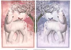 2 Little Fantasy Pony Toppers