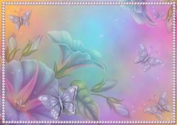 Butterfly Delight Backing Paper
