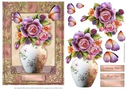 Vase of Roses