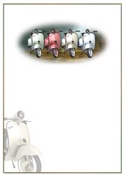 Vespa Midnight Run Blank Insert
