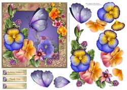 Lush Lilac Pansy