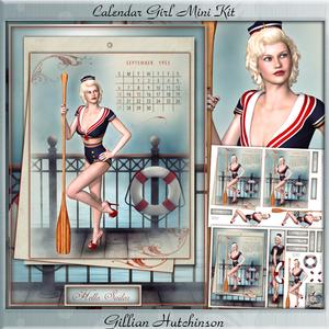1950 Calendar Girl Mini Kit